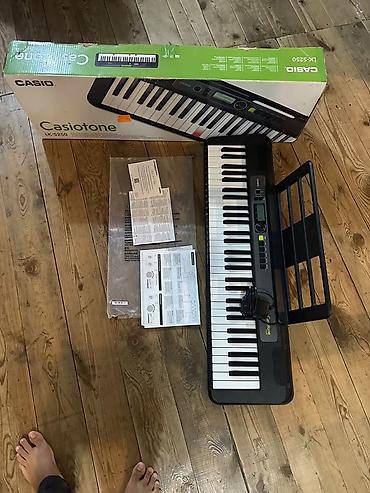 elektro gitara satisi: Casio Casiotone LK-S250 elektron klaviatura - Model: Casio Casiotone — 2
