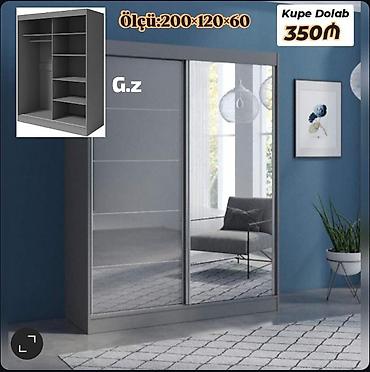 skaf kupe: *Kupe Dolab 350Azn* ✔️İstehsal Rusiya Laminat 18/lik qalınlıqda ✔️Rəng — 1
