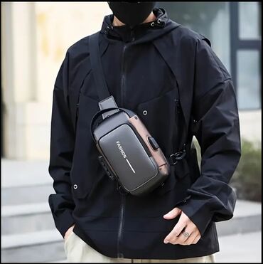 Çantalar: 💼Parollu zamoku olan dəbli çiyin çantası ✅️Material: Pvc suya davamlı — 6