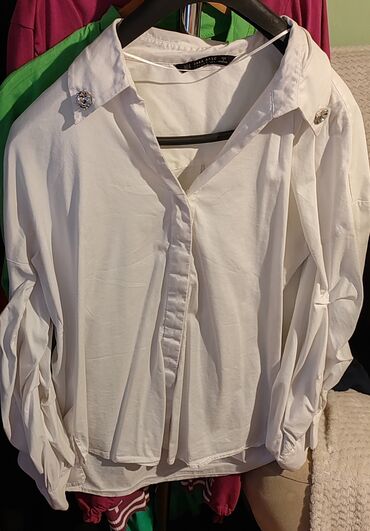 Košulje, bluze i tunike: M (EU 38), bоја - Bela