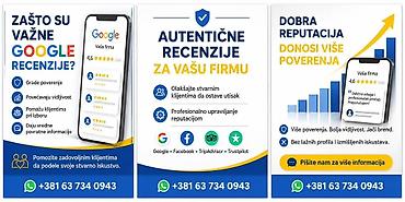 pismo slanje: Usluga: Autentične Google recenzije i profesionalno upravljanje — 2