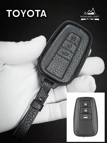 кожаный чехол: Чехол для ключей Toyota из натуральной итальянской кожи. ✅Ручная — 2