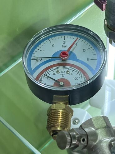 редуктор газ балона: Манометр-термометр комбинированный для систем отопления/водоснабжения