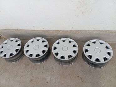 Диски: Железные Диски R 15 AMG, Комплект, отверстий - 4, Б/у