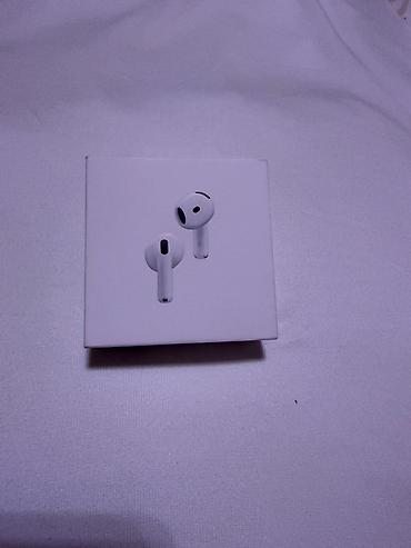 mp3 плееры купить: Беспроводные наушники-вкладыши, Apple, AirPods 4, Новый — 1