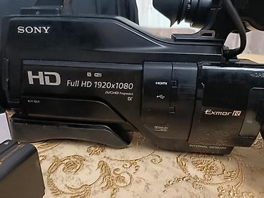 sensorlu: Sony peşəkar videokamera – Full HD 1920x1080 Xüsusiyyətlər: - G — 6