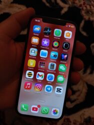 Apple iPhone: IPhone 12 Pro, Б/у, 128 ГБ, Голубой, Чехол, 77 % — 5