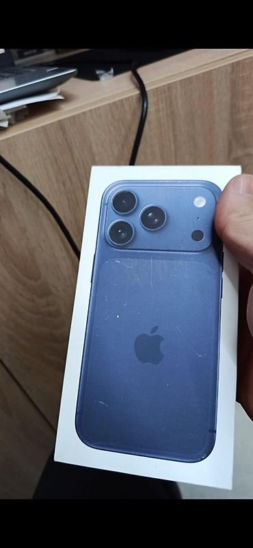 iphone 14 pro max satış: IPhone 17 Pro, 256 GB, Blue Titanium, Simsiz şarj — 1