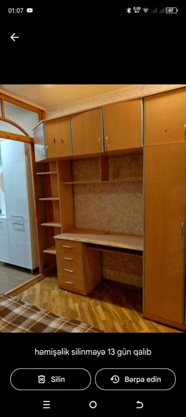 Uzunmüddətli kirayə mənzillər: Kirayə üçün 1 otaqlı mənzil. - Yataq otağı: ikinəfərlik çarpayı -da lalafo.az — 2 Uzunmüddətli kirayə mənzillər: Kirayə üçün 1 otaqlı mənzil. - Yataq otağı: ikinəfərlik çarpayı — 2