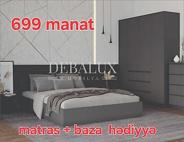 isiqli termo: 2 təknəfərlik çarpayı, 2 tumba, Tumba, Dolab, Türkiyə, Yeni — 4