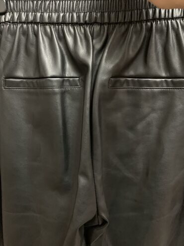 Women's Pants: Şalvar, Bershka, S, M, rəng - Qara — 4