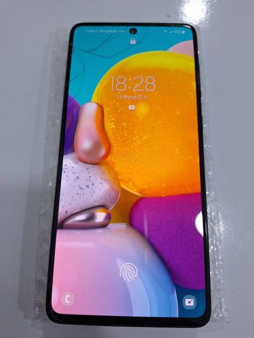 samsung a71 qiyməti: Samsung Galaxy A71, 128 GB, rəng - Qara, Sensor, Barmaq izi, Simsiz şarj