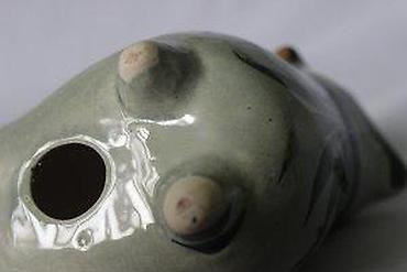 Figure: STARA KERAMIČKA FIGURA SOVE, KERAMIČKA SOVA | Stara keramička figura — 12