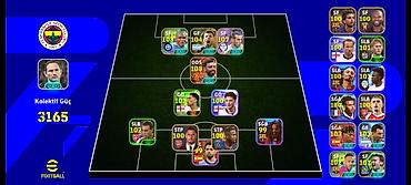 nerd taxta oyunu: EFootball hesabı/squad satışı – 2 108 lik oyunçu ən yaxşı bombacı və — 1