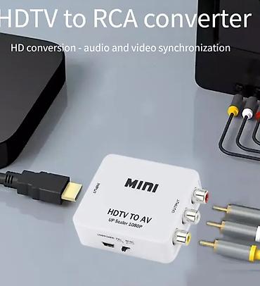 ucuz kask: Hdmi AV dönüşdürücü Yeni nesil televizorlarda av girişi olmadığı üçün — 1