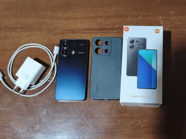 Xiaomi: Xiaomi Redmi Note 13, 128 GB, rəng - Qara, 
 Sensor, Barmaq izi, İki sim kartlı