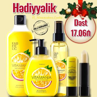 Kosmetika dəstləri: Faberlic brendindən 2026 üçün hədiyyəlik dəstlər 1) Makiyaj dəsti – — 25