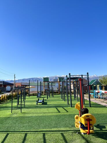 Иссык-Куль 2026: Коттедж, Коттедж 57 ЦО Радуга West, Кош-Кол, Детская площадка, Парковка, стоянка, Охраняемая территория — 20