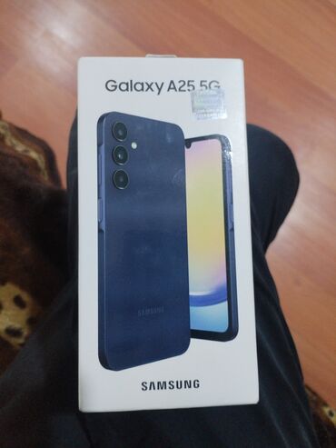 mobil telefonların satışı: Samsung Galaxy A25, 256 GB, rəng - Mavi, Face ID, Zəmanət, Barmaq izi