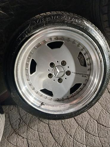 185 65 14 type 1: Mercedes-Benz disklər və şinlər dəsti 16 şam olsa idyal veziyyətdə — 1