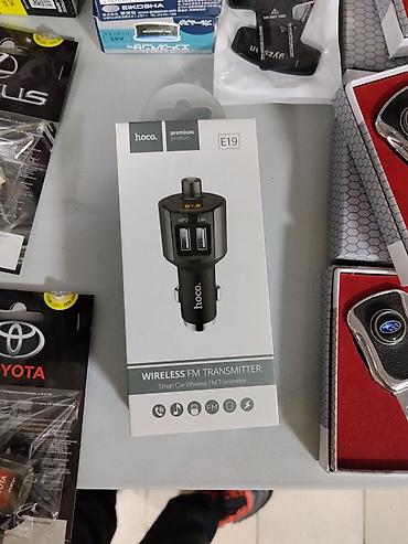 aux bluetooth: FM‑трансмиттер Hoco E19 для автомобиля - Беспроводной FM‑передатчик — 1