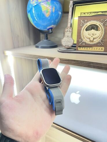самор чайнек: Смарт-часы Apple Watch Ultra (титановый корпус, 49 мм) - Корпус из