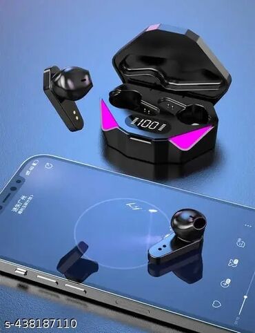 sensorlu: Yeni Airpods x15 gozel gorunuslu sensorlu faiz gosteren oyun modlu