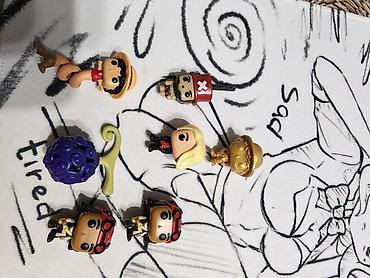 Мини-фигурки в стиле Funko от kinder в коллаборации с one piece