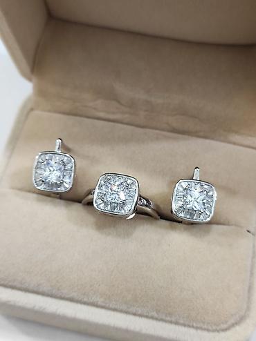 Серебряные наборы украшений: Набор украшений, Проба 925, Женские, Новый — 5