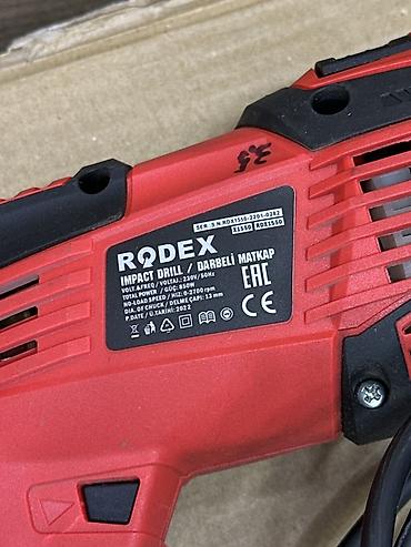 Ударные дрели: Ударная дрель RODEX RDX1550 - Тип: ударная (impact drill), сетевой — 2