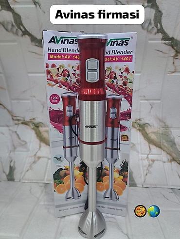 əl blenderi: Avinas Hand Blender – model AV-1401 - Güc: 1200 W - Tip: əl blenderi — 1