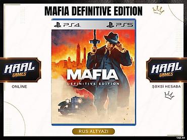 ps4 oyun: PS4/PS5 üçün "Mafia: Definitive Edition" oyunu 👑 PS4 və PS5 üçün — 1