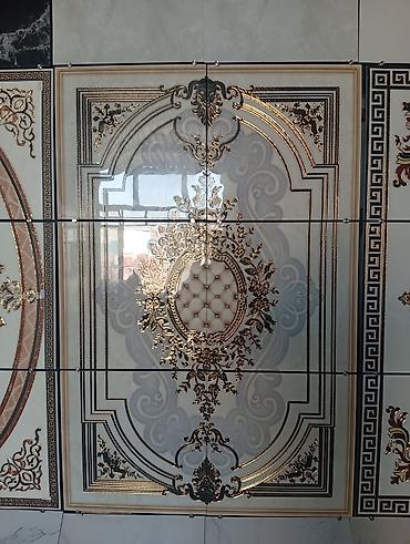 suni agac: Dekorativ naxışlı keramik plitələr. Məhsul klassik və dəbdəbəli — 6