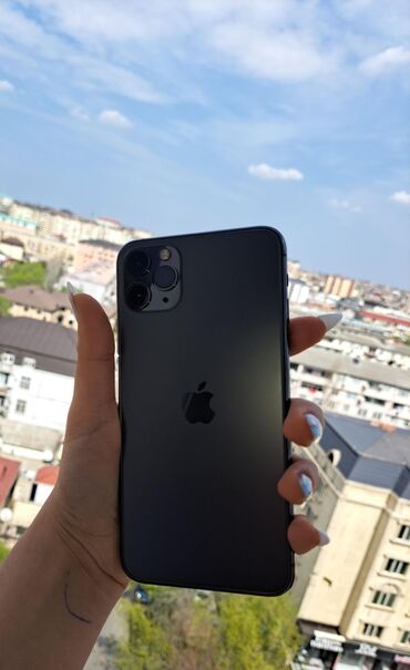 iphone 6 islenmis: IPhone 11 Pro Max, 64 GB, Qara, Face ID