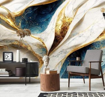 Ostali kućni dekor: NOVO 3D TAPETE CENA JE ZA JEDAN METAR KVADRATNI. Papirna 1400din jedan — 9