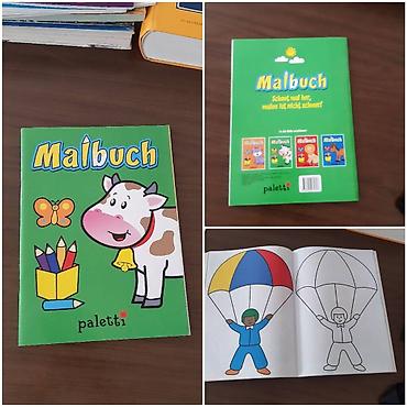magnetna tabla tedi: Dečija bojanka „Malbuch” – Paletti - Jezik: nemački - Format: meki — 1