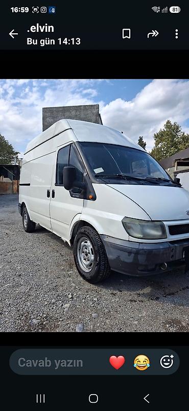 LDV: Yükdaşıma üçün yüksək tavanlı Ford Transit mikroavtobus - Korpus: ağ — 1