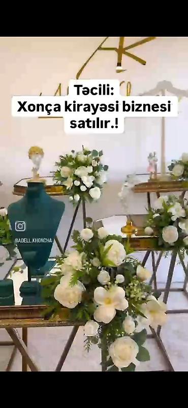 Готовый бизнес: 🎀 TƏCİLİ HAZIR XONÇA KİRAYƏ BİZNESİ SATILIR 🎀 💰 Qiymət: *8000 AZN* — 2