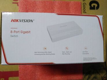 Процессоры: HUB Switch HIKVISION DS-3E0508D-E 8-port 10/100/1000Mbps Новый Цена
