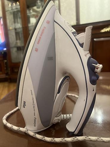 braun ütü: Braun Freestyle buxarlı ütü Xüsusiyyətlər: - Güc: 1750 Watt - Buxar — 1