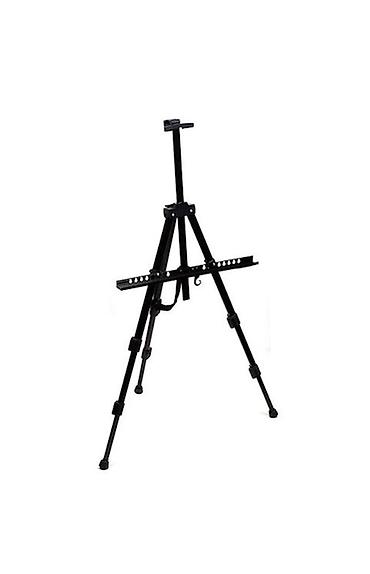Metal portativ molbert/tripod ştativ - Material: yüngül, möhkəm metal