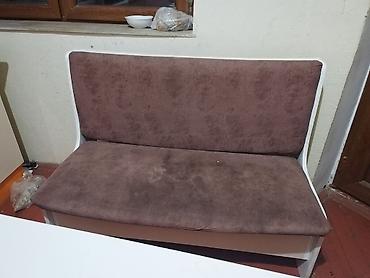 Divanlar: Mini-divan, İşlənmiş, Açılmayan, Bazasız, Çatdırılma yoxdur — 1