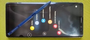 Мобильные телефоны: Samsung Galaxy Note 8, Б/у, 64 ГБ, цвет - Синий, 2 SIM
