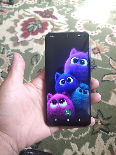 note 14: Samsung Galaxy A10, Б/у, 32 ГБ, цвет - Синий, 2 SIM — 1