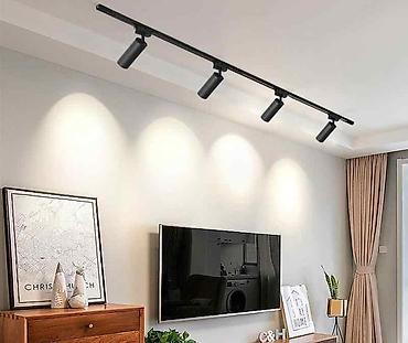 Трековые светильники и споты: Трековое освещение, Направляющие, Направляющие освещение, Трековые — 16