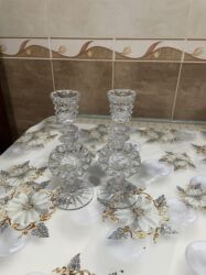 где купить формы для выпечки: Rusun xrustal şamdanı