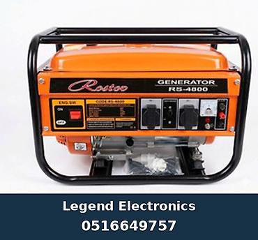 Elan başlığı: Benzin generatoru Rostov SM4800 4.5 kW 220 V Elan