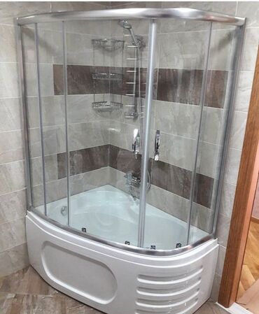 Duş kabinaları, arakəsmələr: Yeni Üstü açıq kabina, Düzbucaqlı, Ödənişli çatdırılma -da lalafo.az — 22 Duş kabinaları, arakəsmələr: Yeni Üstü açıq kabina, Düzbucaqlı, Ödənişli çatdırılma — 22