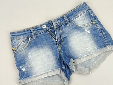 jeansy push up z wysokim stanem: Denim, Shorts for women, size XL (EU 42)