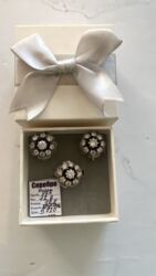 золотой браслет бу: Серебряные серьги, Женские, Б/у